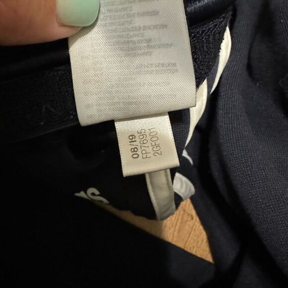 Navy adidas track joggers climalite - Picture 13 of 15